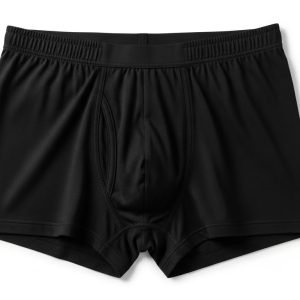Plain Black Boxers